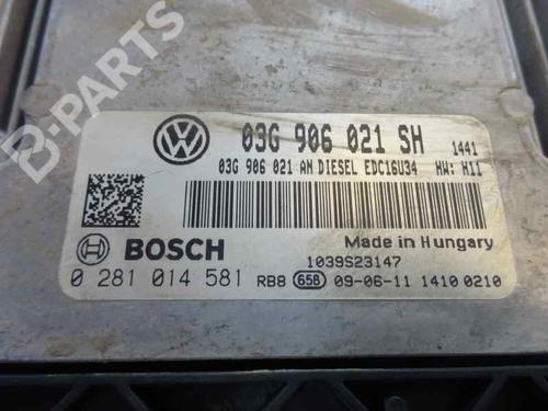 Engine control unit (ECU) SEAT LEON (1P1)  | BP1514884M57 