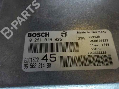 Engine control unit (ECU) PEUGEOT 307 SW (3H)  | BP1415690M57 