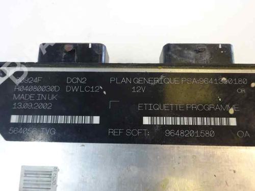 Engine control unit (ECU) PEUGEOT 206 Hatchback (2A/C)  | BP1144057M57 