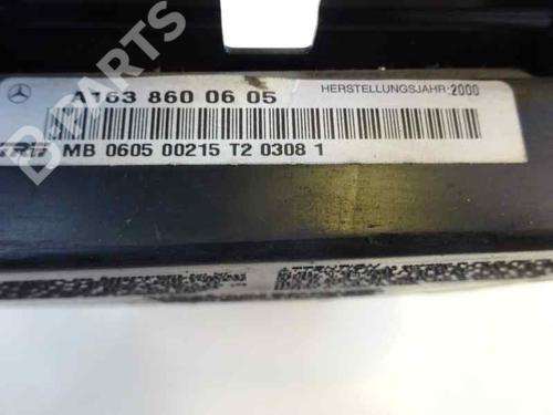 Driver airbag MERCEDES-BENZ M-CLASS (W163) ML 270 CDI (163.113) | BP1250596C9 