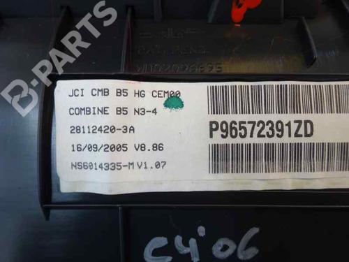 Instrument cluster CITROËN C4 I (LC_) 1.6 HDi | BP1203629C47 