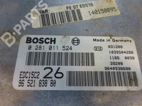 Engine control unit (ECU) CITROËN C5 I (DC_) 2.0 HDi (DCRHZB, DCRHZE) | BP1207667M57 