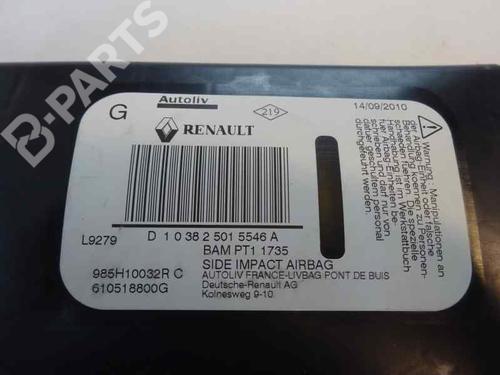 Førerens kollisjonspute RENAULT MEGANE III Hatchback (BZ0/1_, B3_) 1.5 dCi | BP2330555C9 