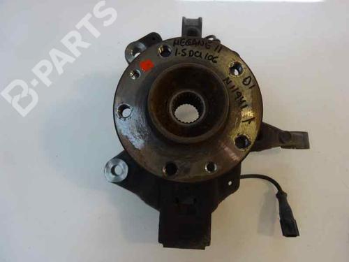 Used Left front steering knuckle RENAULT MEGANE III Hatchback (BZ0/1_, B3_) 1.5 dCi (106 hp) 2330565