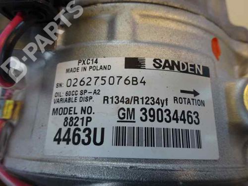 AC compressor OPEL ASTRA K (B16)  | BP2521423M34 