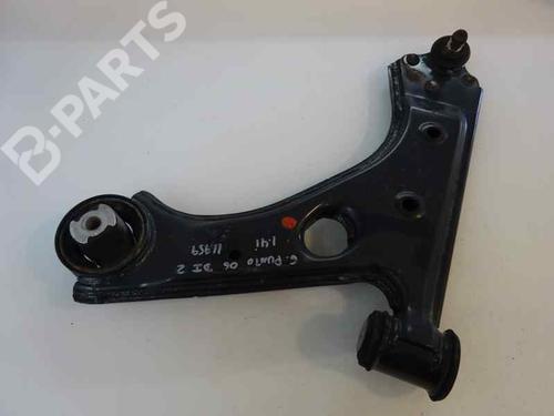 Used Left front suspension arm FIAT GRANDE PUNTO (199_) 1.4 (199AXB11, 199AXB1A, 199BXB1A, 199AXL1A) (77 hp) 1224246