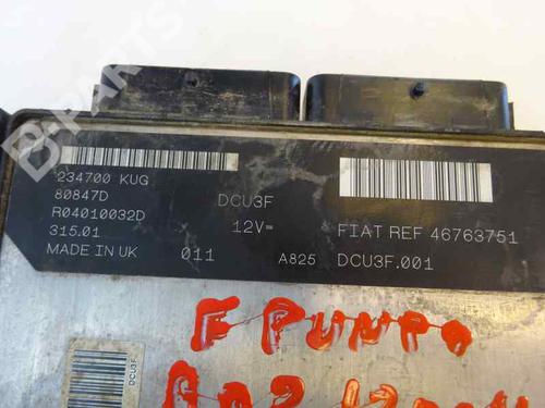 Engine control unit (ECU) FIAT PUNTO (188_)  | BP1257697M57 
