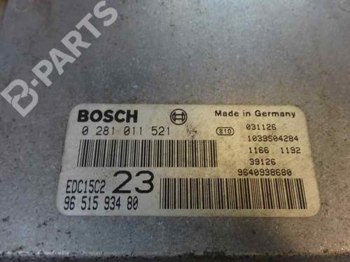 Engine control unit (ECU) CITROËN XSARA PICASSO (N68) 2.0 HDi | BP1283263M57 