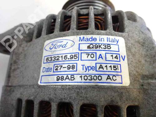 Alternator FORD ESCORT VI (GAL, AAL, ABL)  | BP1550412M7 