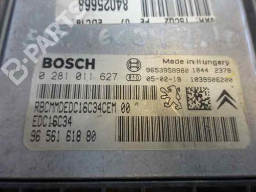 Engine control unit (ECU) PEUGEOT 307 SW (3H) 1.6 HDI 110 | BP1553419M57 