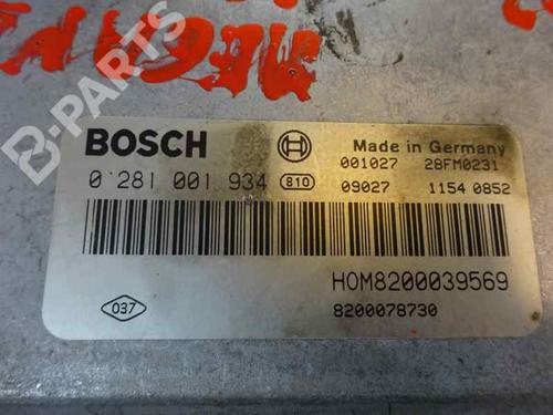 Engine control unit (ECU) RENAULT MEGANE I Classic (LA0/1_) 1.9 dCi (LA05) | BP2293588M57 