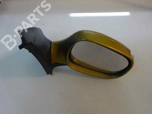 Right mirror RENAULT CLIO II (BB_, CB_) 1.4 (B/CB0C, B/CB0S) AMARILLO | METALIZADO | 1999 | 1
