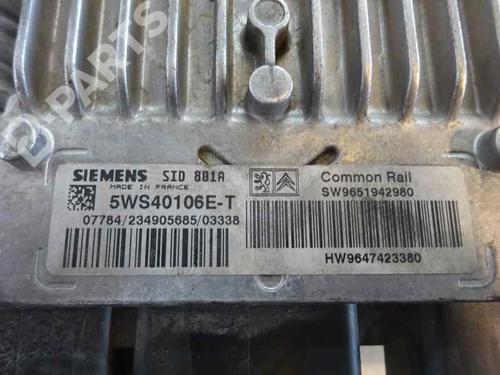 Engine control unit (ECU) CITROËN XSARA (N1) 2.0 HDi 90 | BP1562342M57 
