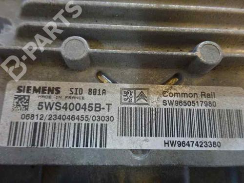 Engine control unit (ECU) PEUGEOT 307 (3A/C) 2.0 HDi 90 | BP1560048M57 