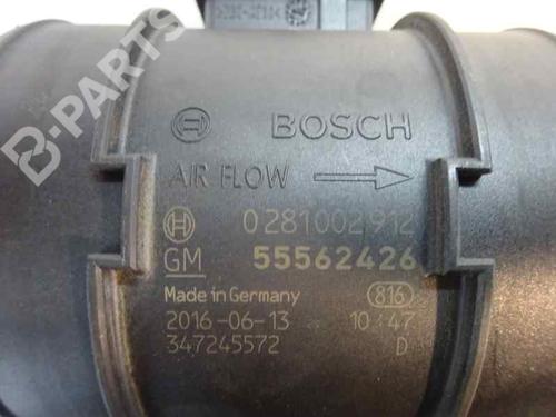 Mass air flow sensor OPEL INSIGNIA A (G09)  | BP1866122M95 