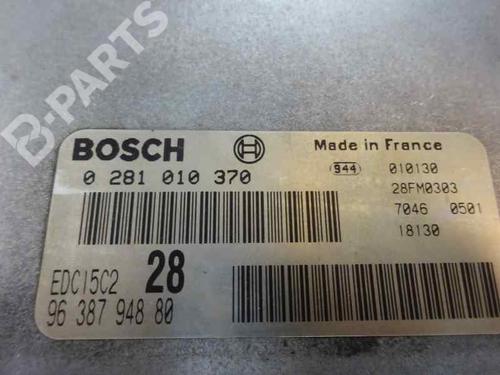 Engine control unit (ECU) PEUGEOT 406 (8B)  | BP2506806M57 