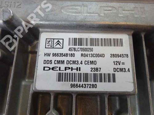 Engine control unit (ECU) PEUGEOT 307 (3A/C)  | BP1586089M57 