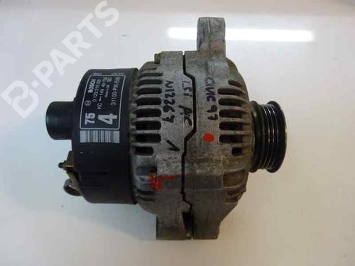Alternator HONDA CIVIC VI Fastback (MA, MB) 1.5 16V (MB3) 0123315020 | 1997 | 5