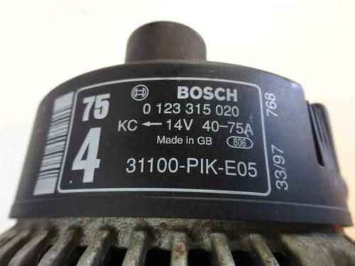Alternator HONDA CIVIC VI Fastback (MA, MB) 1.5 16V (MB3) | BP2425216M7 