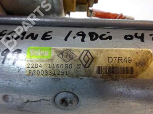 Starter RENAULT MEGANE II (BM0/1_, CM0/1_) 1.9 dCi (BM0G, CM0G) | BP1762976M8 
