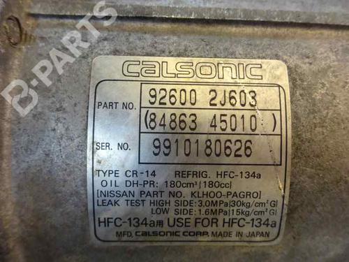 AC compressor NISSAN PRIMERA Hatchback (P11)  | BP1793846M34 