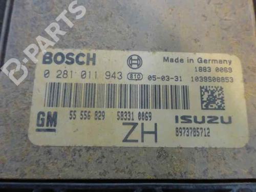 Engine control unit (ECU) OPEL ASTRA H (A04) 1.7 CDTI (L48) | BP2337793M57 