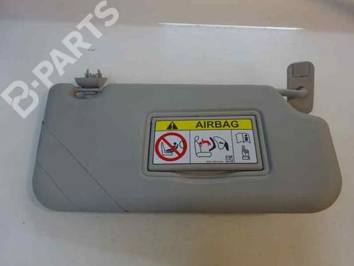 Used Right sun visor FORD FIESTA VI (CB1, CCN) 1.5 TDCi (75 hp) 2536854