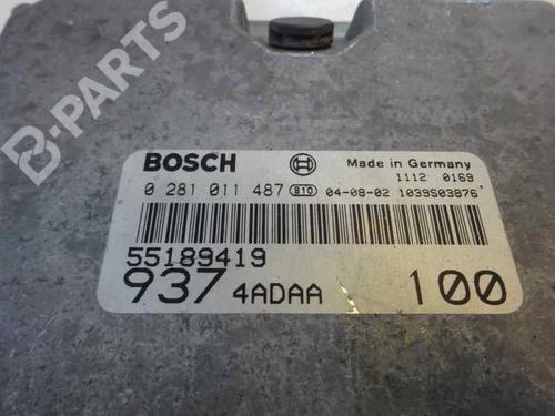 Engine control unit (ECU) ALFA ROMEO 147 (937_)  | BP2708547M57 