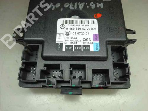 Electronic module MERCEDES-BENZ A-CLASS (W169) A 180 CDI (169.007, 169.307) | BP2726749M83 