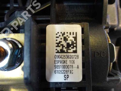 Førerens kollisjonspute RENAULT MEGANE III Hatchback (BZ0/1_, B3_) 1.5 dCi | BP2807105C9 
