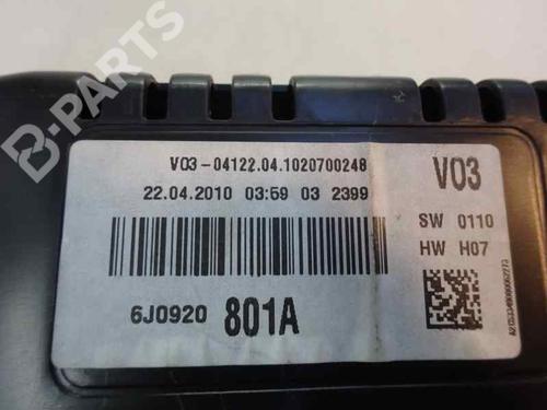 Instrument cluster SEAT IBIZA IV (6J5, 6P1) 1.6 TDI | BP2837421C47 