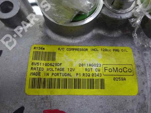 AC compressor FORD FIESTA VI (CB1, CCN) 1.4 TDCi 8V5119D629DF | 2011 | 7