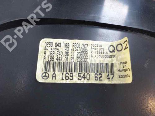 Instrument cluster MERCEDES-BENZ A-CLASS (W169) A 180 CDI (169.007, 169.307) | BP4736229C47 