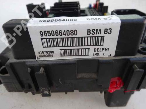 Fuse box PEUGEOT 307 (3A/C) 2.0 HDi 90 | BP5219487E1 