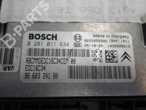 Engine control unit (ECU) PEUGEOT 307 SW (3H) 1.6 HDI 110 | BP5657243M57 