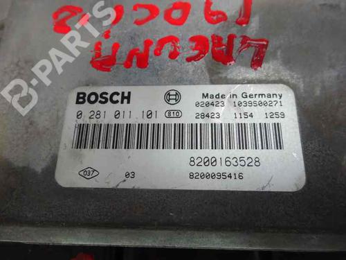Engine control unit (ECU) RENAULT LAGUNA II (BG0/1_) 1.9 dCi (BG08, BG0G) | BP5665129M57 