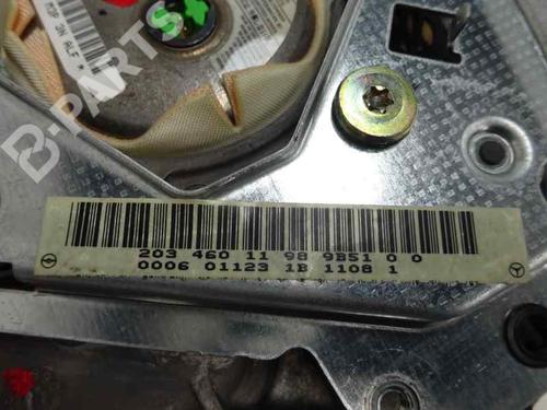Driver airbag MERCEDES-BENZ C-CLASS (W203) C 270 CDI (203.016) | BP5793848C9 