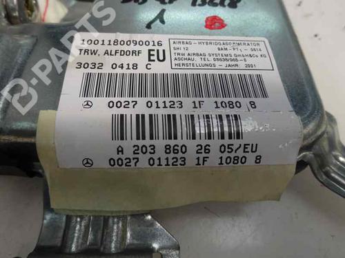 Passasjer kollisjonspute MERCEDES-BENZ C-CLASS (W203) C 270 CDI (203.016) | BP5793852C10 