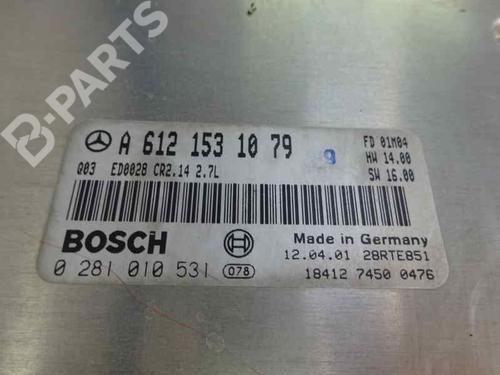 Engine control unit (ECU) MERCEDES-BENZ C-CLASS (W203) C 270 CDI (203.016) | BP5804266M57 