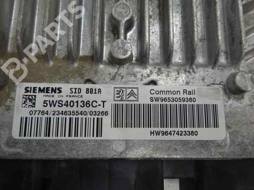 Engine control unit (ECU) CITROËN BERLINGO / BERLINGO FIRST MPV (MF_, GJK_, GFK_) 2.0 HDI 90 (MFRHY) | BP5823917M57 