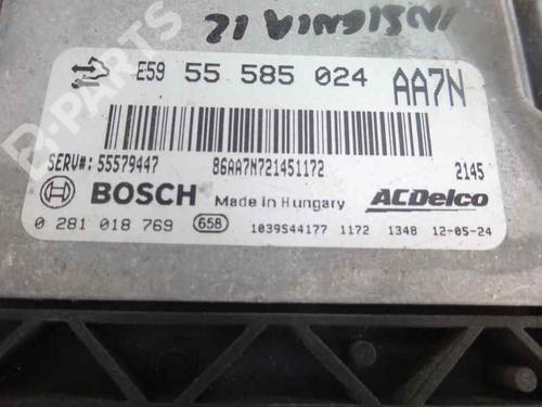 Engine control unit (ECU) OPEL INSIGNIA A (G09)  | BP5962091M57 