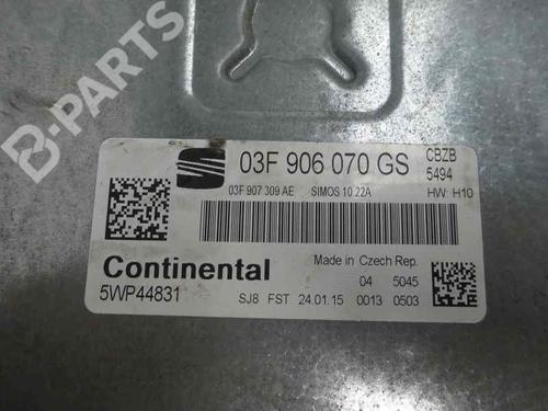 Engine control unit (ECU) SEAT IBIZA IV (6J5, 6P1)  | BP6041258M57 