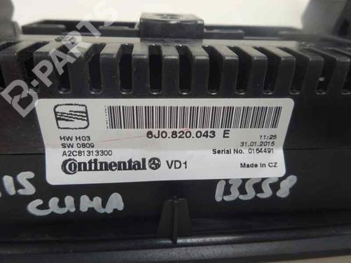 Climate control SEAT IBIZA IV (6J5, 6P1)  | BP6041263I5 