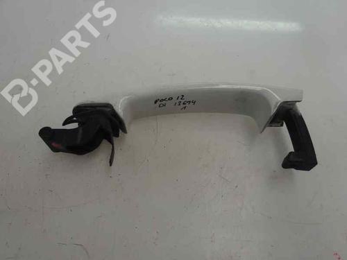 Front left exterior door handle VW POLO V (6R1, 6C1) 1.2 TDI | BP6054192C128 