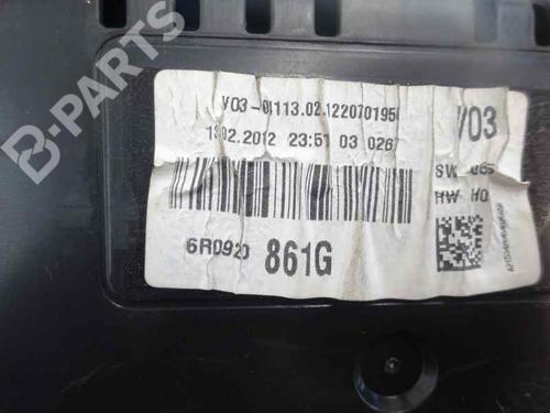 Instrument cluster VW POLO V (6R1, 6C1) 1.2 TDI | BP6054212C47 