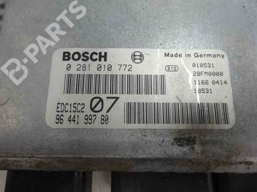 Engine control unit (ECU) PEUGEOT 406 (8B)  | BP6129578M57 