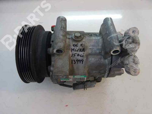 Used AC compressor NISSAN MICRA III (K12) 1.5 dCi (86 hp) 6161461