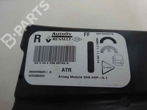 Passasjer kollisjonspute RENAULT CLIO IV (BH_) 1.5 dCi 90 (90 hp) 6161579