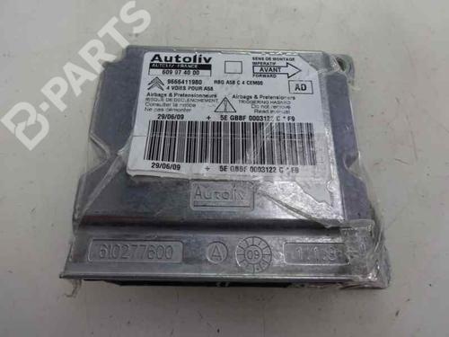 Airbag styreenhed CITROËN C3 Picasso (SH_) 1.6 HDi (90 hp) 6503748
