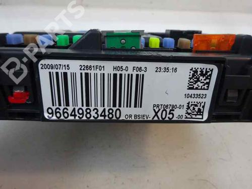 Fuse box CITROËN C3 Picasso (SH_) 1.6 HDi | BP6503752E1 